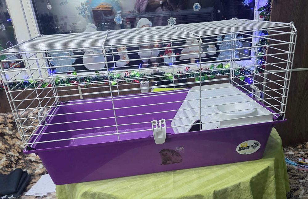 Клетка за зайче или таралежче