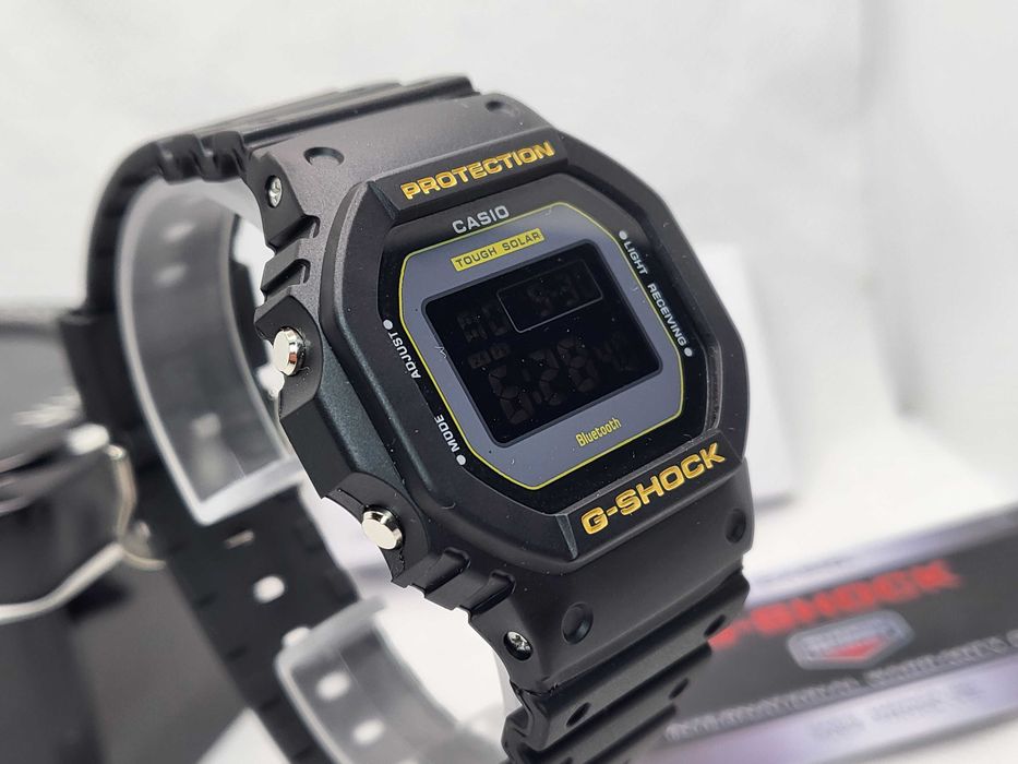 Ceas Casio g shock Classic gw b5600 Cution Yellow THE Origin white, Nou, Garantie 2 ani