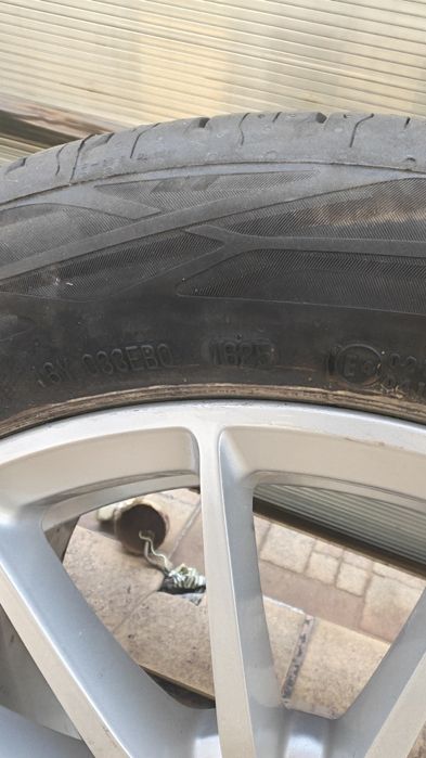 Jante audi 17 cu anvelope continental 225 50 17