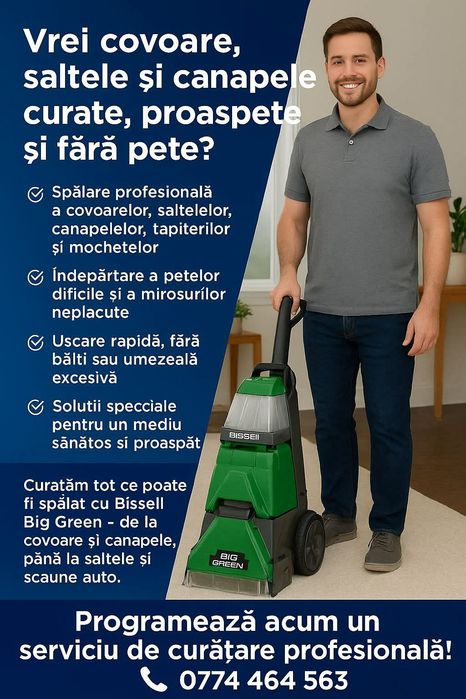 Curăț canapele, fotolii si saltele în sec.4 si 5
