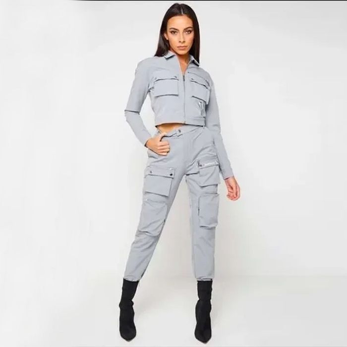 Maniere De Voir Cargo, Set Jachetă și Pantaloni, M