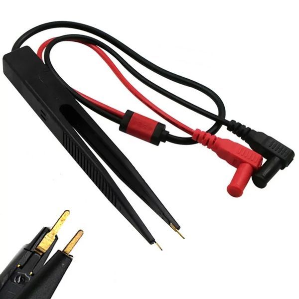 SMD Измервателни пинсети за мултицет, бананов конектор, 47см