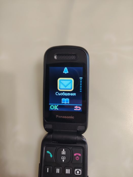 Телефон за възрастни  Panasonic KX-TU446
Размер - 6