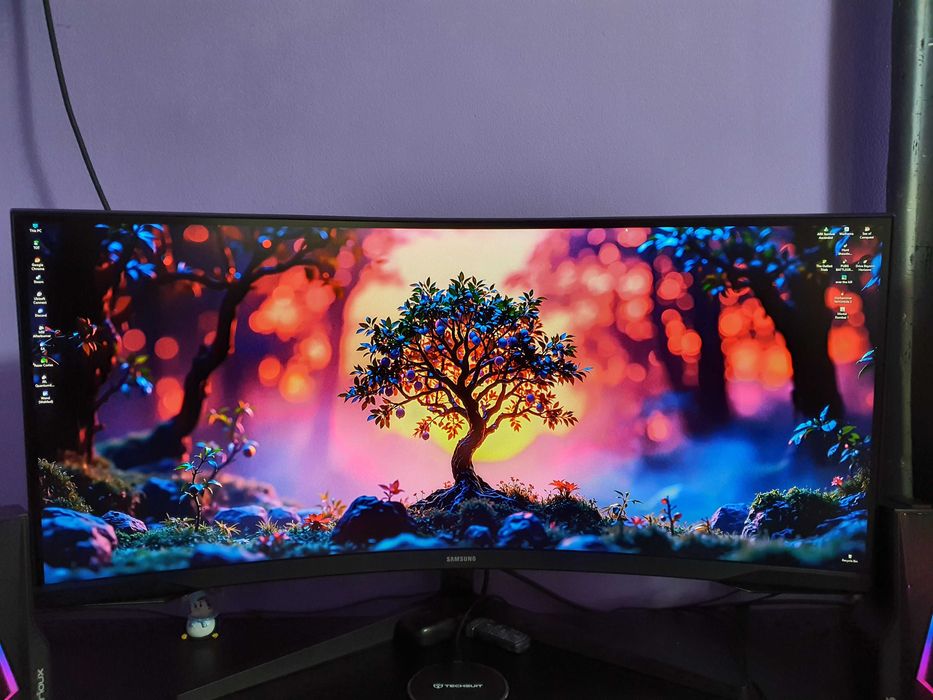 Monitor Gaming Samsung Odyssey G5, 34", UWQHD (3440x1440),  165Hz,
