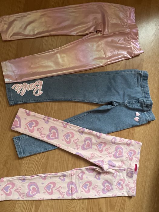 Pantaloni Barbie marimea 116 ,tot 60 lei