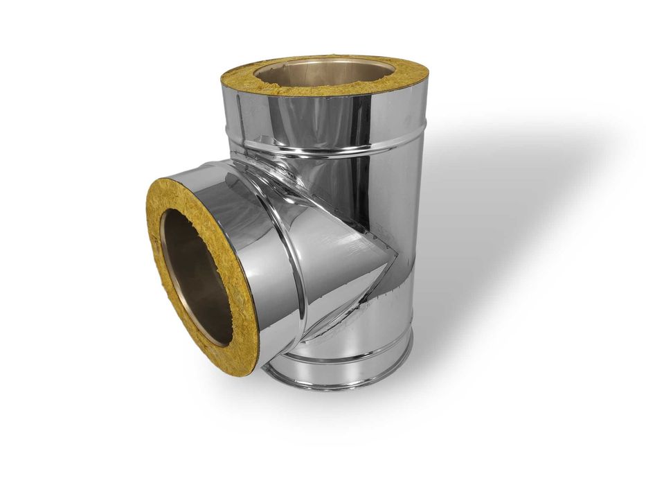 Coș de fum izolat cu vată bazaltică – durabil și sigur