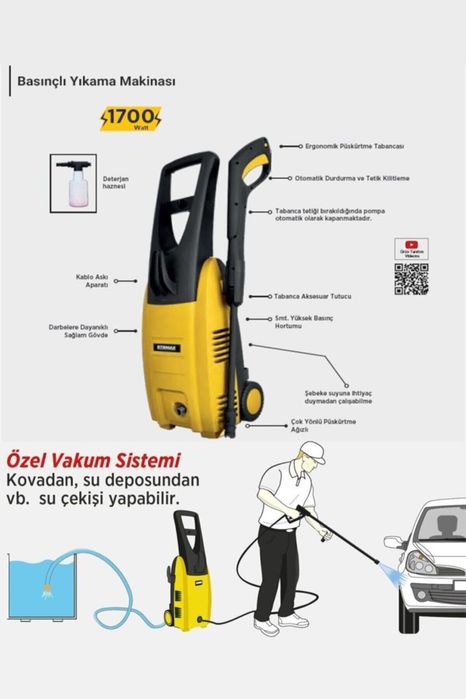 Мойка высокого давления KARCHER 1700Вт