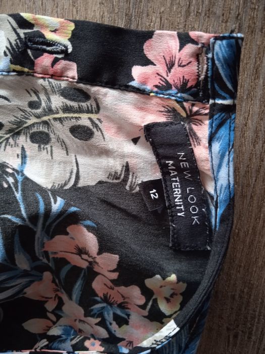 Top gravidute, imprimeu floral