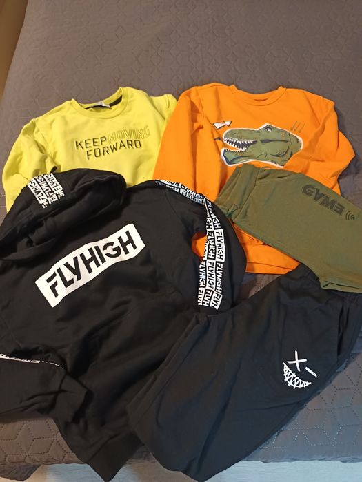 Лот от детски есенно-зимни дрехи ръст134-140