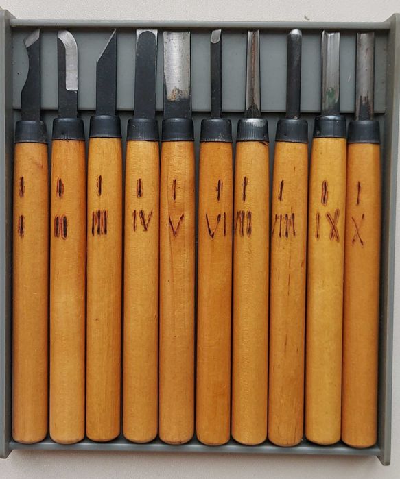 Советский набор штихелей