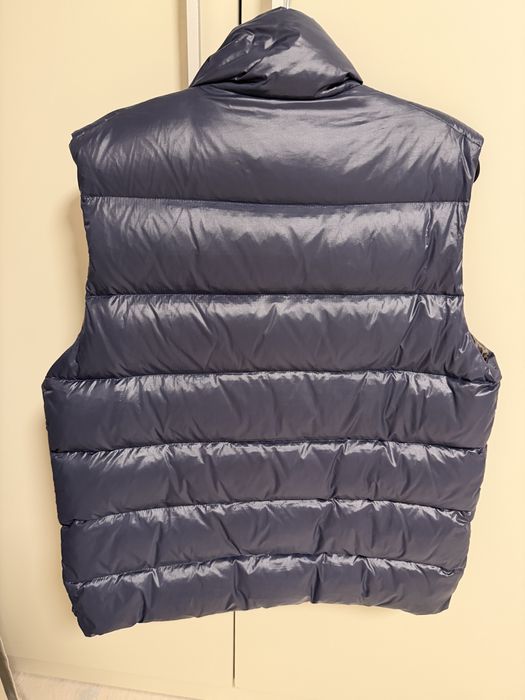 Елек Moncler - тъмно син