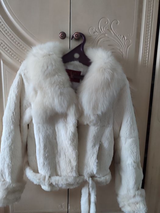 Шубка кроличья 44р