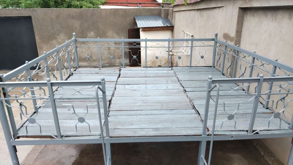 Тапчан железный крепкий СССР