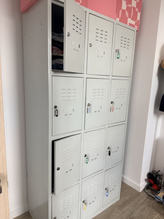 Vestiar metalic 12 cusete