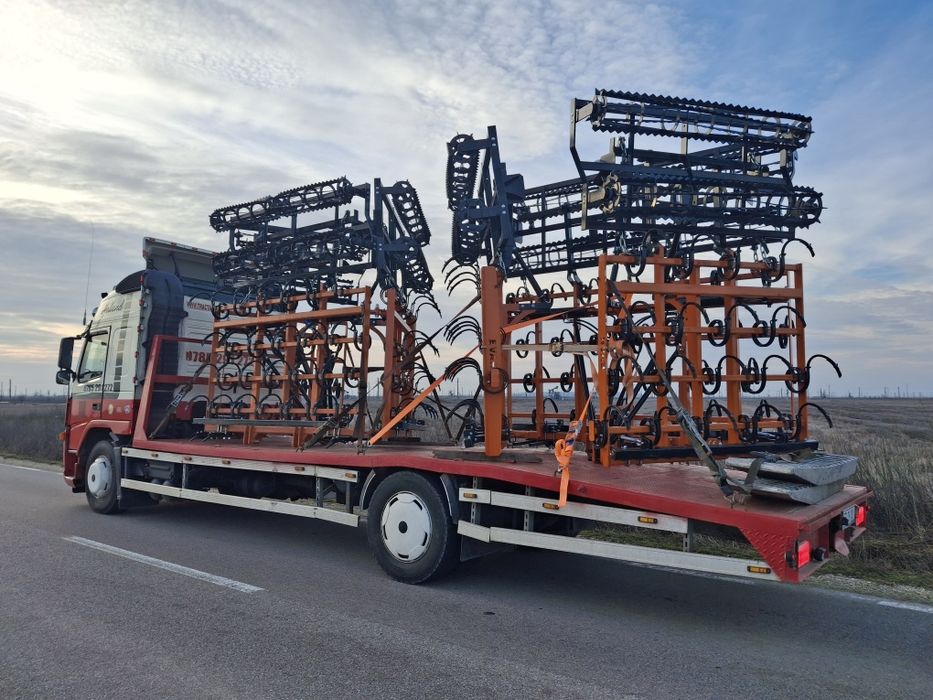Tractari Auto Transport Tractor ifron manitou combina remorca disc met