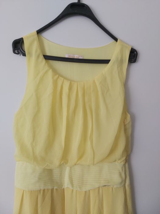 Платье лёгкое с подъюбником