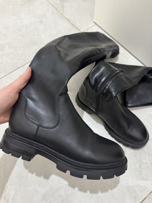 Продам ботфорды натуральная кожа