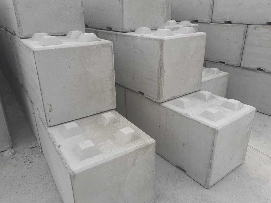 Blocuri din beton (lego), despartitoare, sustinere