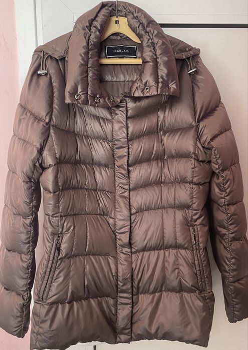 Зимно олекотено яке Carla F с естествен пух