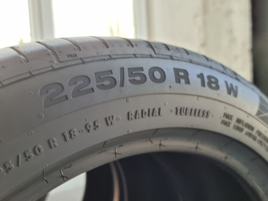 Спорт пакет 225/50/18 и 255/45/18 Continental 4Броя: 200€ 6.5мм