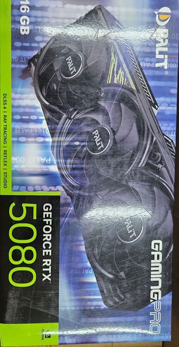 Видеокарта Palit RTX 5080 GamingPro
