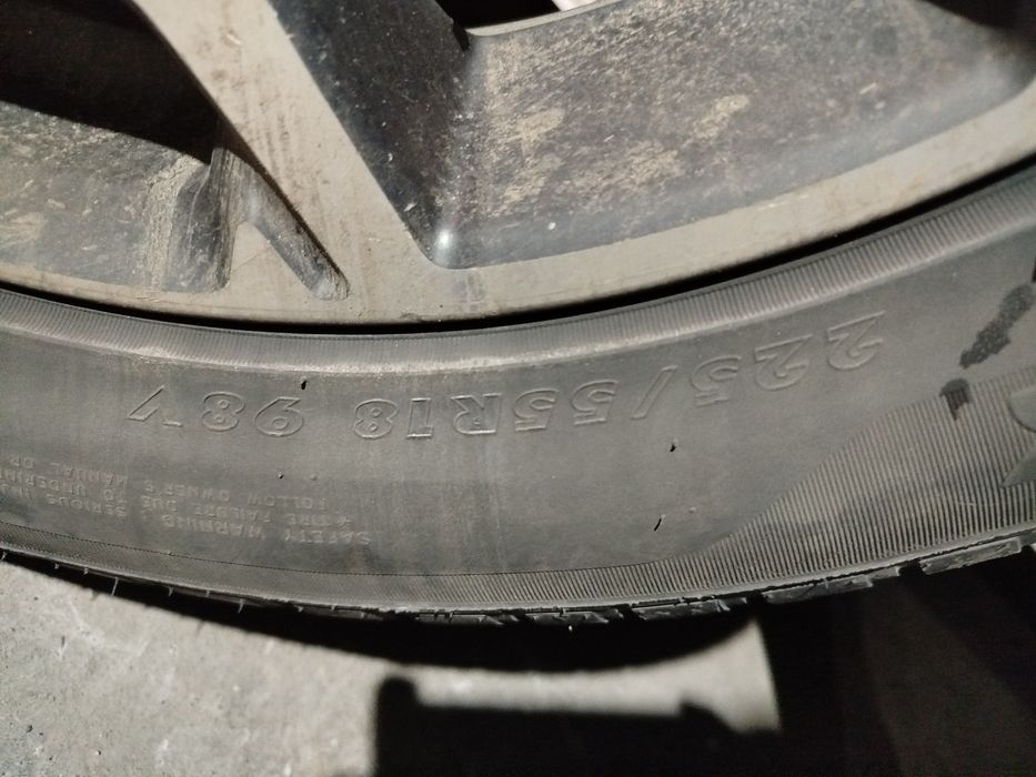 Продам летние шины 18 радиус