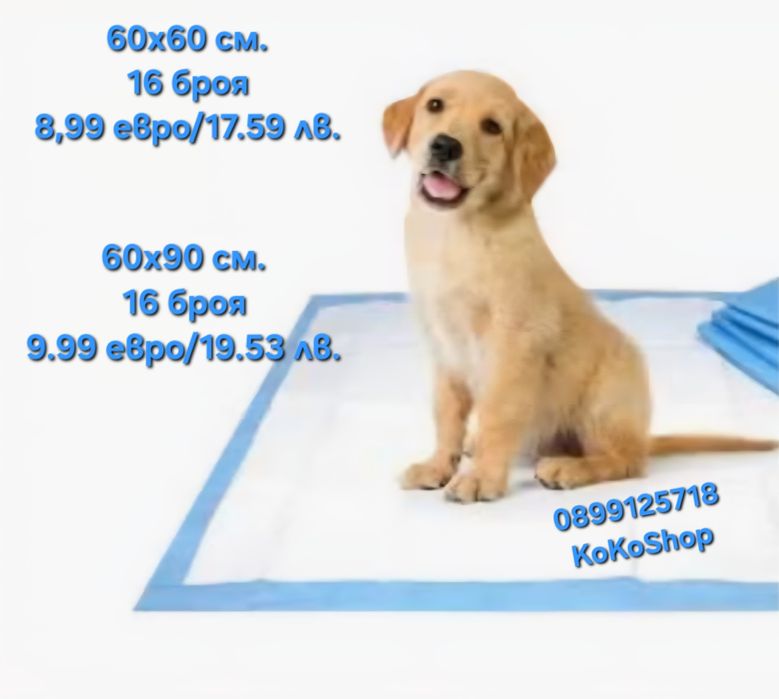 Пелени за домашни любимци – абсорбиращи и удобни за дома