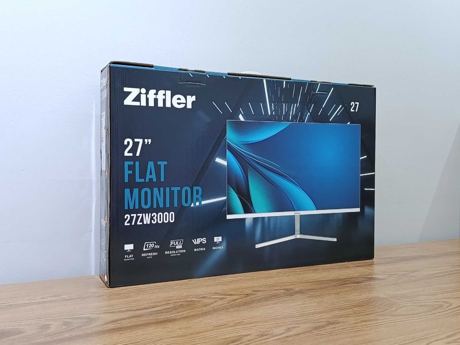 Ziffler 27 27ZI3000 (VGA+HDMI) IPS FLAT 120hz BLACK