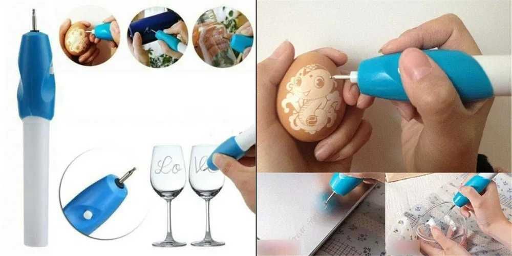 Creion pentru gravat pe lemn, plastic sau metal. Nou ambalat!