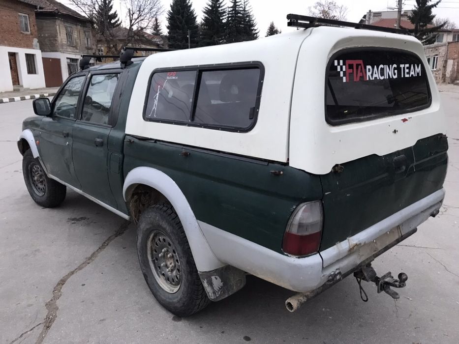НА ЧАСТИ! Mitsubishi L200 2.5TDi, 99кс. Hardtop, Климатик, ЛЯВ ВОЛАН