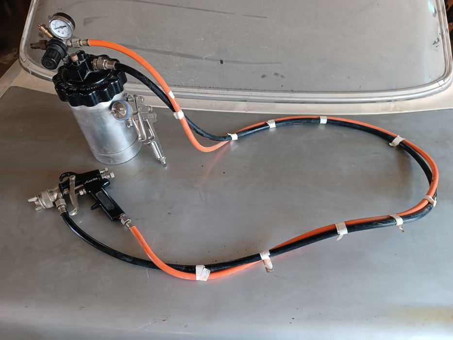 Краскопульт для окрашивания больших деталей