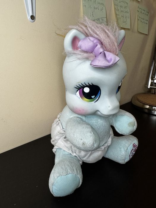 Колекционерско интерактивно My little pony Newborn Rainbow Dash