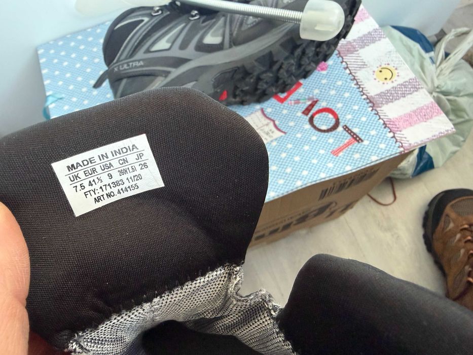 Salomon X Ultra Mid Gore-Tex''оригинални туристически обувки 41 номер