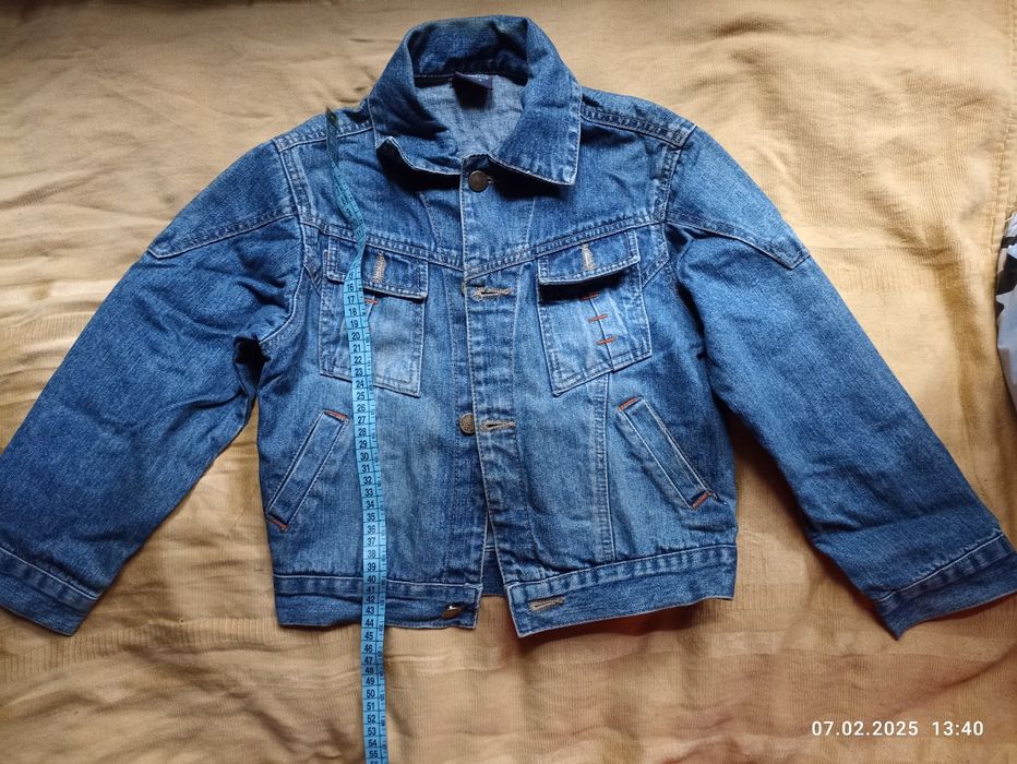 Детская куртка джинсовая