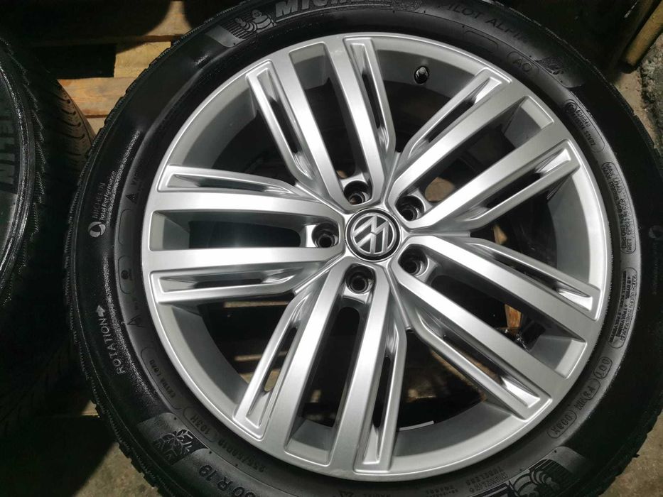 Jante Originale VW Tiguan R.19 cu anvelope de iarna