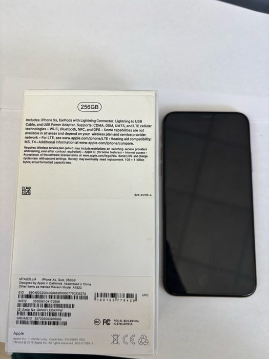 IPhone Xs 256 gb