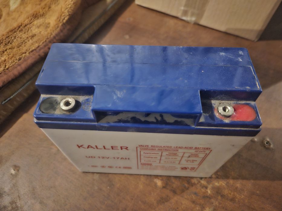 Продам  аккумулятор KALLER UD 12V-17AH