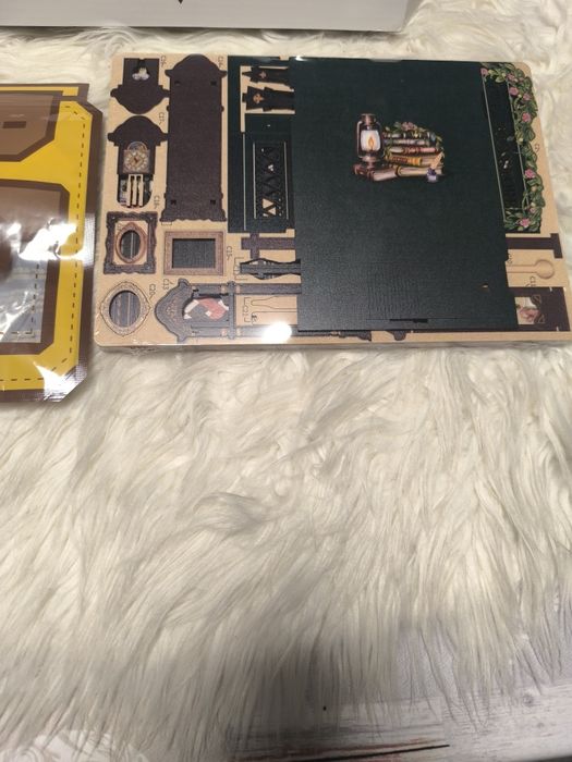 Puzzle 3D, Owl Bookstore, Cutebee, 139 piese din lemn