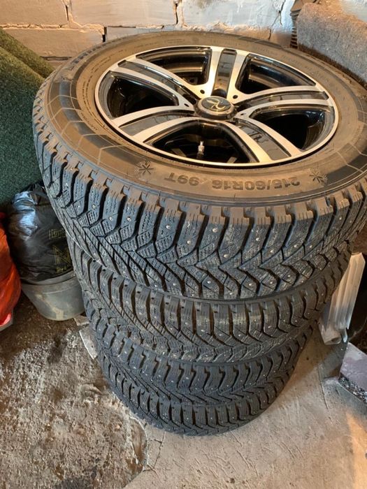 Шины (шип) с дисками 215/60/R16