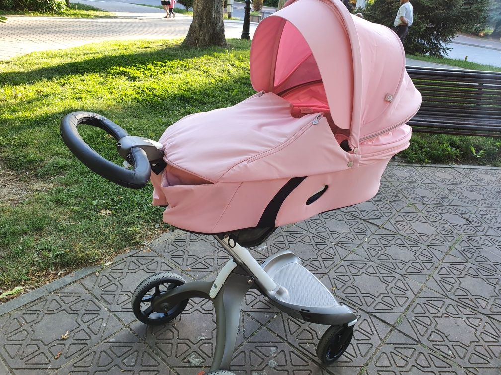 Stokke xplory hot sale pink