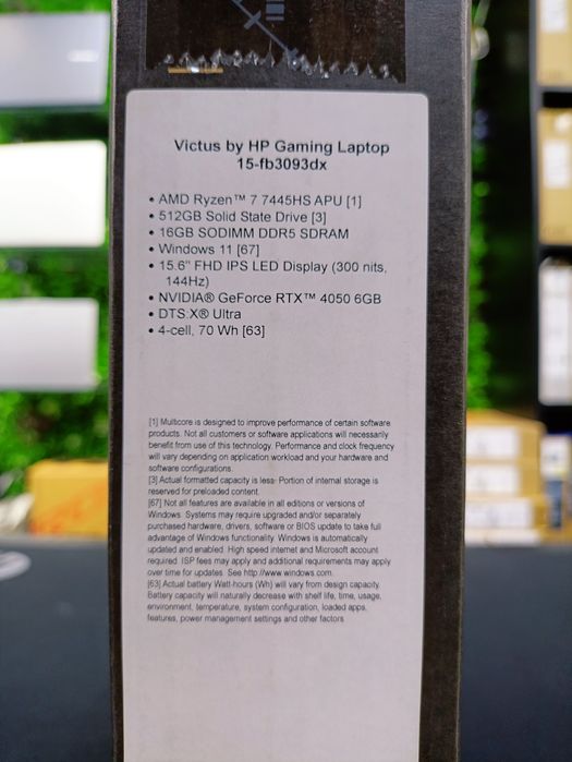HP Victus Gaming Ryzen 7 4050