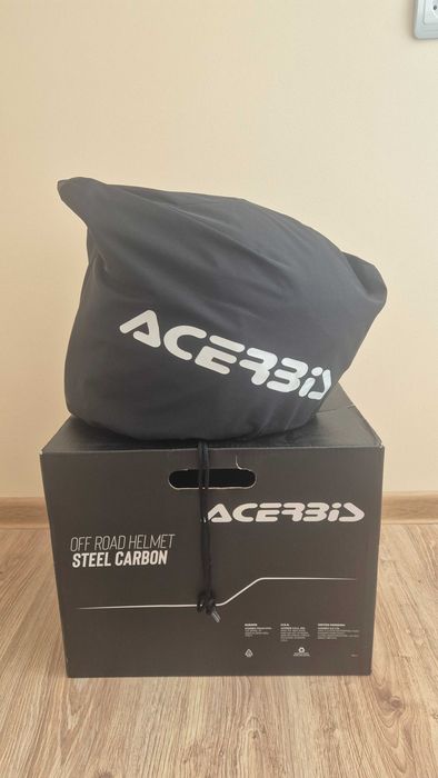 MX Каска Acerbis Steel Carbon размер М