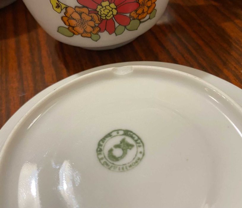 Сервиз за чай / кафе, завод „Дянко Стефанов“, гр. Разград