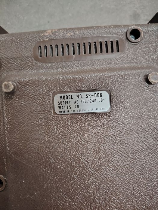 Винтидж моно грамофон Standard SR-D66 – произведен в Ирландия