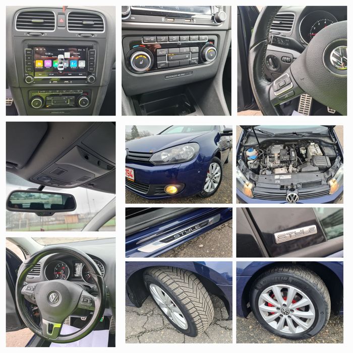 VW Golf6 STYLE * 2012 * 1.2 Benzină TSI - 105CP * Euro5 * Imp Germania