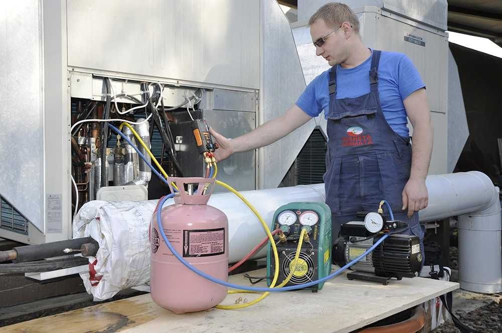 Фреон и охлаждение — обслуживание чиллеров