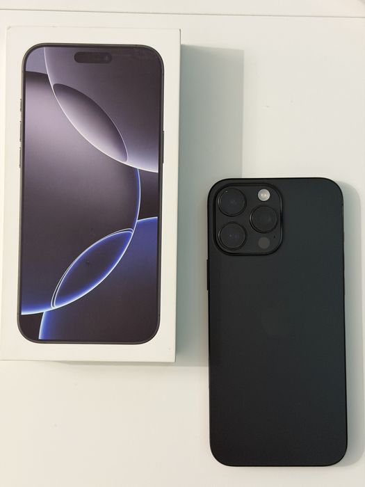 Iphone 16 pro max Black Titanium 1 Tb