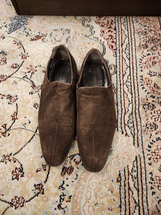 Мужская итальянская кожаная обувь