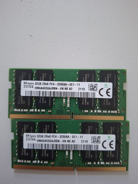 64 gb ram DDR4 laptop