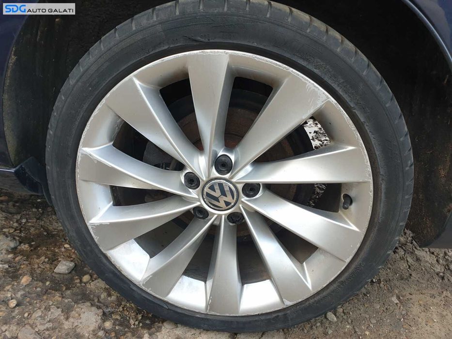 Set 4 Jante Roti Aliaj INTERLAGOS 235 40 18 R18 5x112 Skoda Superb 1 2002 - 2008 Cod 3C8601025D [C3822]